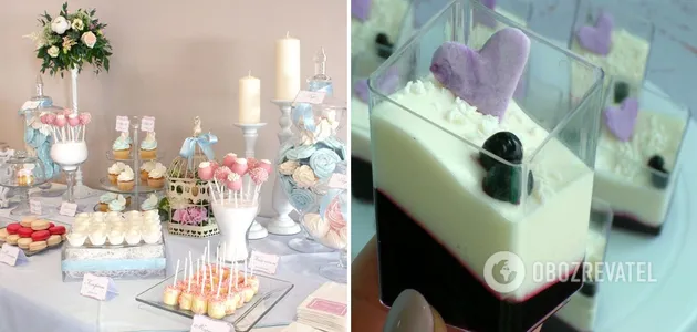 Идея десерта для кэнди-бара