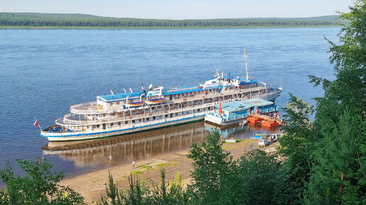 Теплоход Александр Матросов, рейс Красноярск - Дудинка