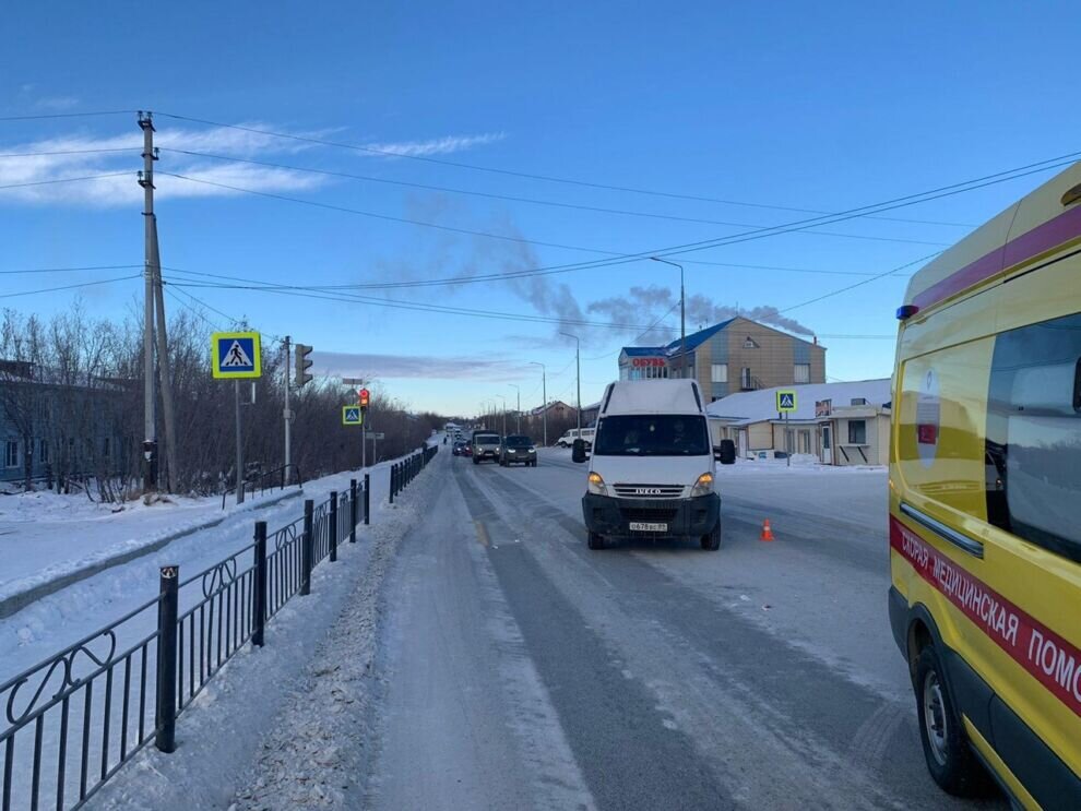    В Салехарде водитель иномарки сбил пешехода на переходе