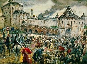 Изгнание поляков из Кремля. Э. Лисснер