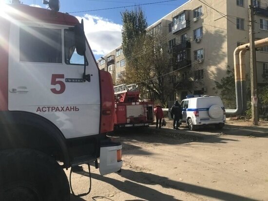     В Астрахани из-за аварийного режима в электросетях произошёл пожар / Пресс-служба ГУ МЧС по Астраханской области