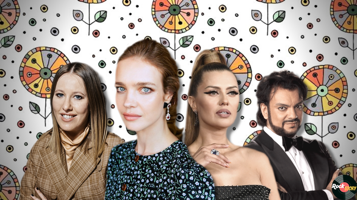 На фотографии:  Ксения Собчак, Наталья Водянова, Виктория Боня и Филипп Киркоров