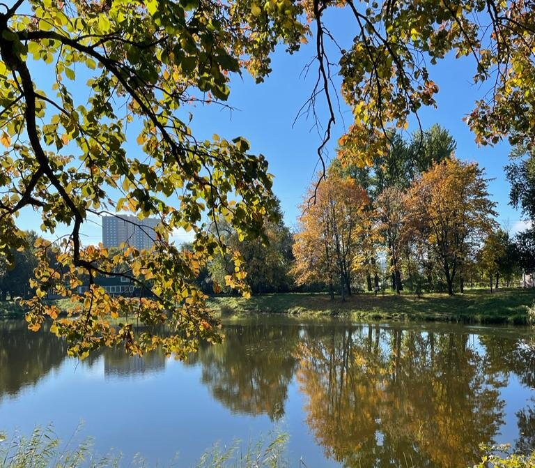 Прекрасная осень в Петербурге 