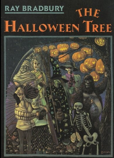 Рэй Бредбери "Канун всех святых". Обложка книги