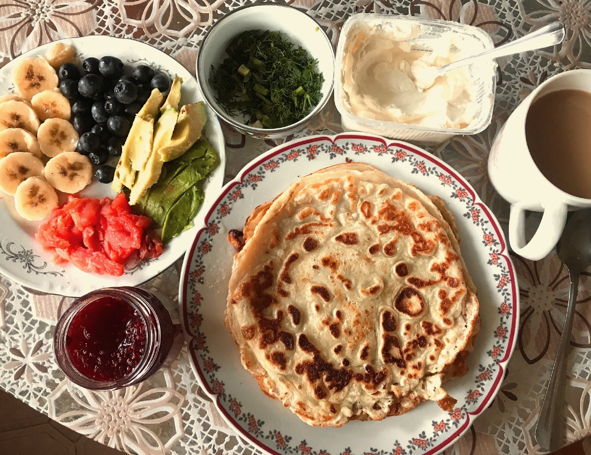Апельсиновые блинчики 