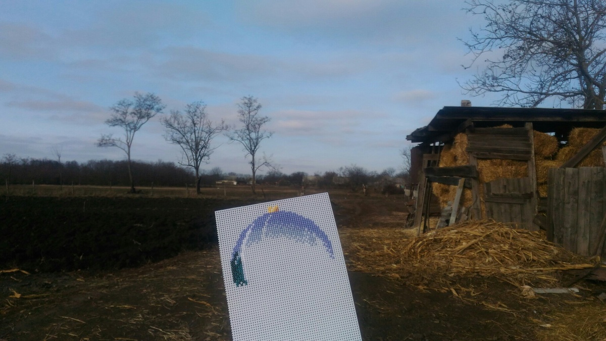 Фото в деревне.