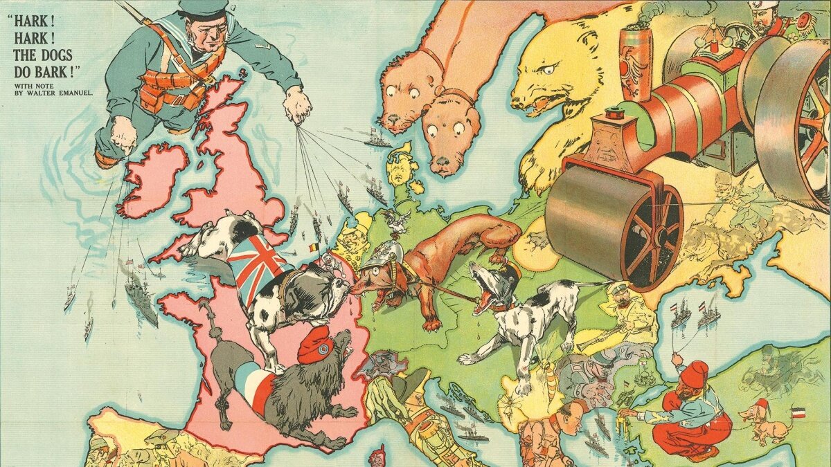 Первая мировая война глазами художников того времени