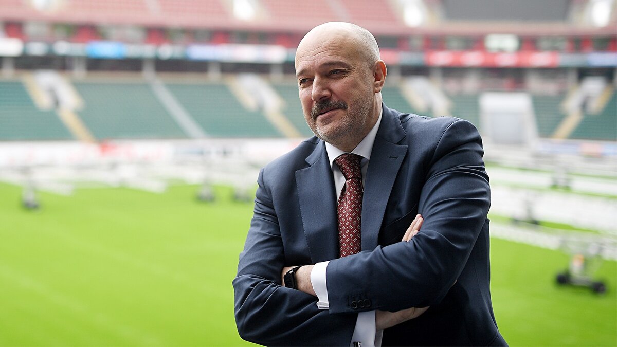 Генеральный директор "Локомотива" Василий Кикнадзе. Фото - ФК "Локомотив".