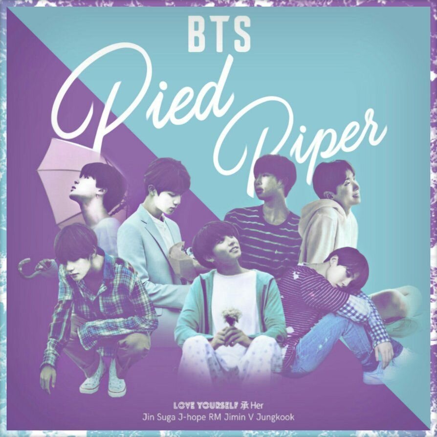 Обложка песни BTS «Pied Piper»