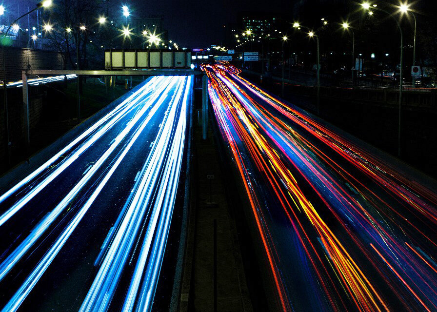 Длинная выдержка.