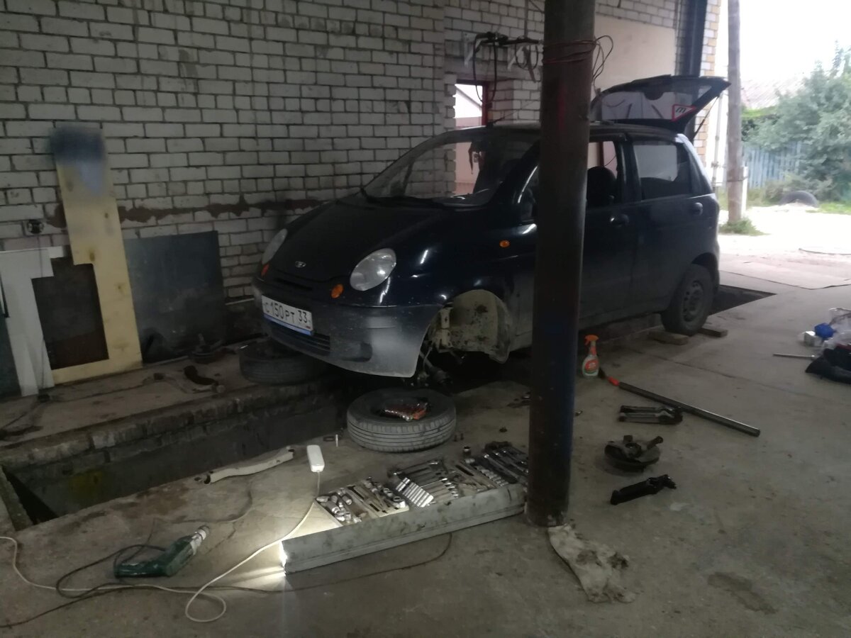 Процесс переборки.