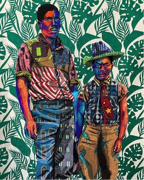 Bisa Butler «We deserve to live» © @bisabutler