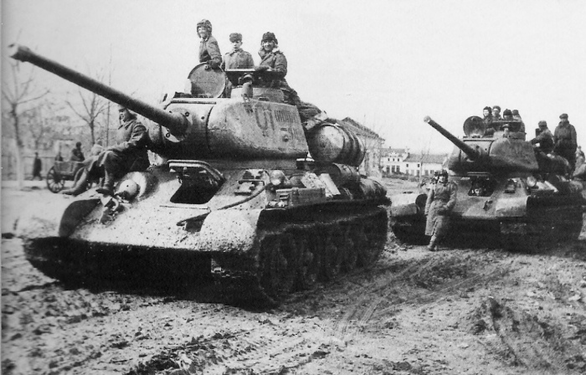 Ведро на пушке Т-34