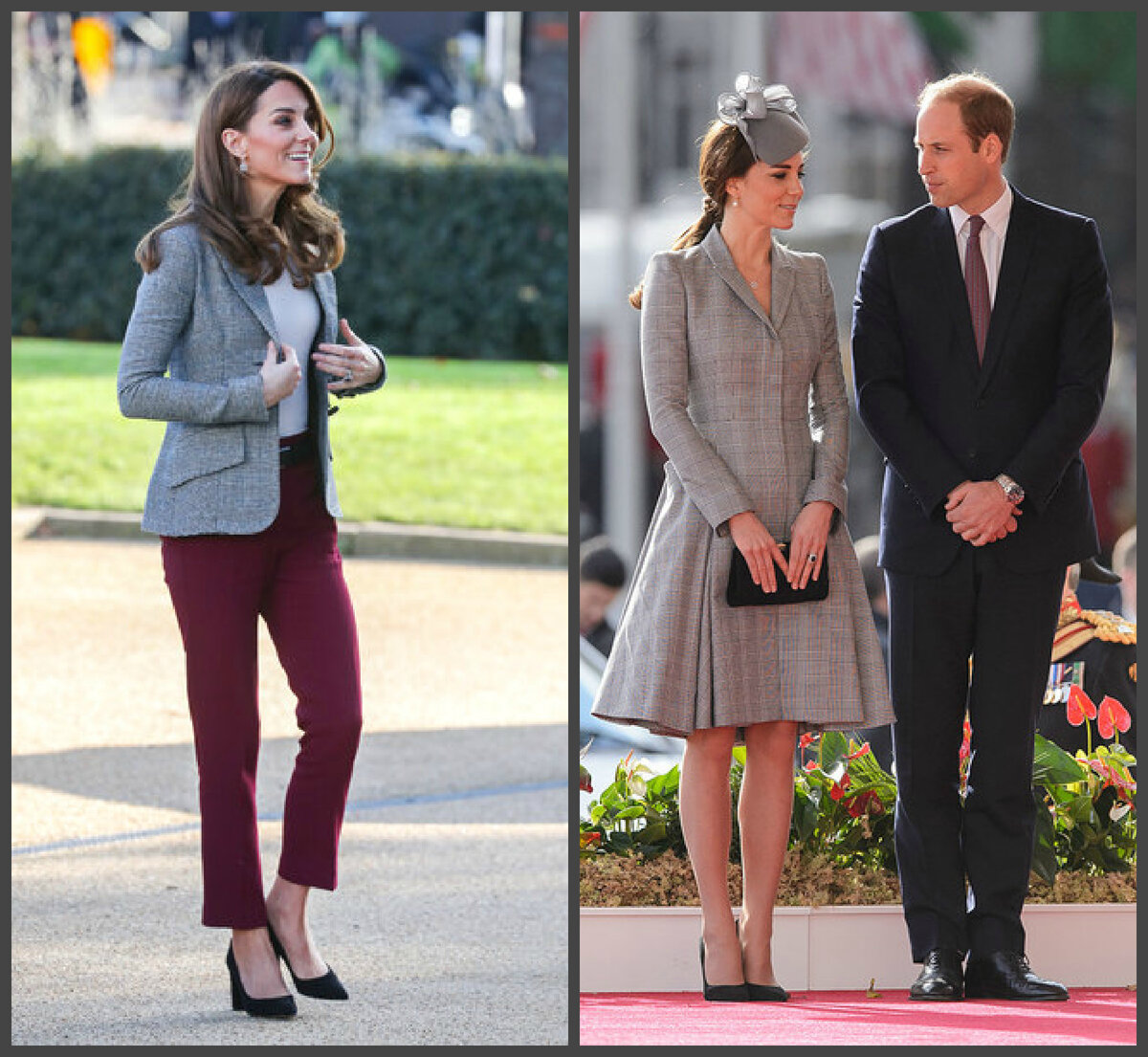 Можно сказать, что весь гардероб Кейт Миддлтон состоит из классики или ее смеси с различными стилями
