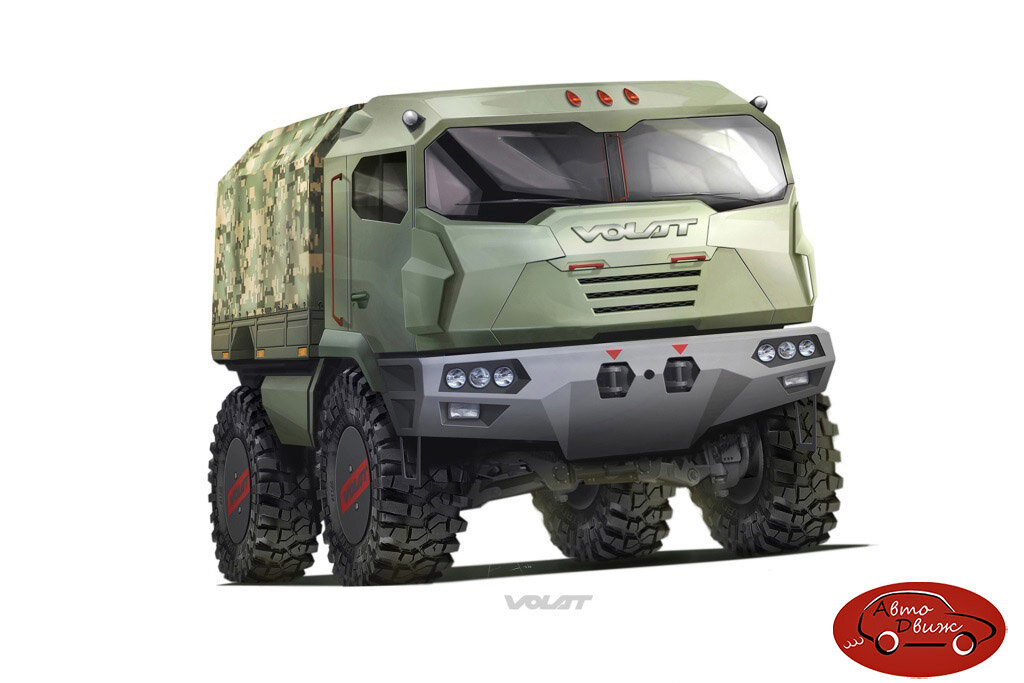 Проект современной «шишиги» - МЗКТ-5002