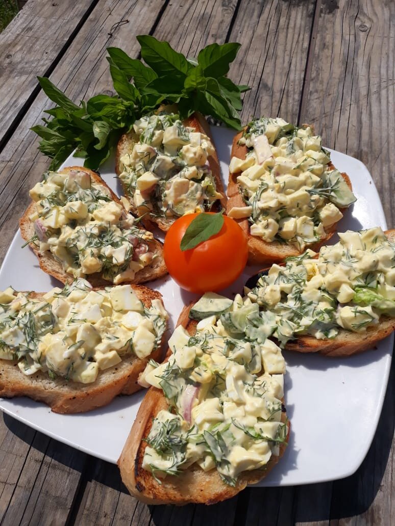 Вкусная закуска. Еда. Рецепты. Бутерброды