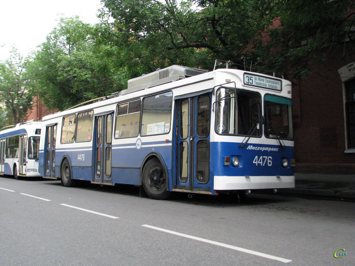 троллейбусный парк в москве