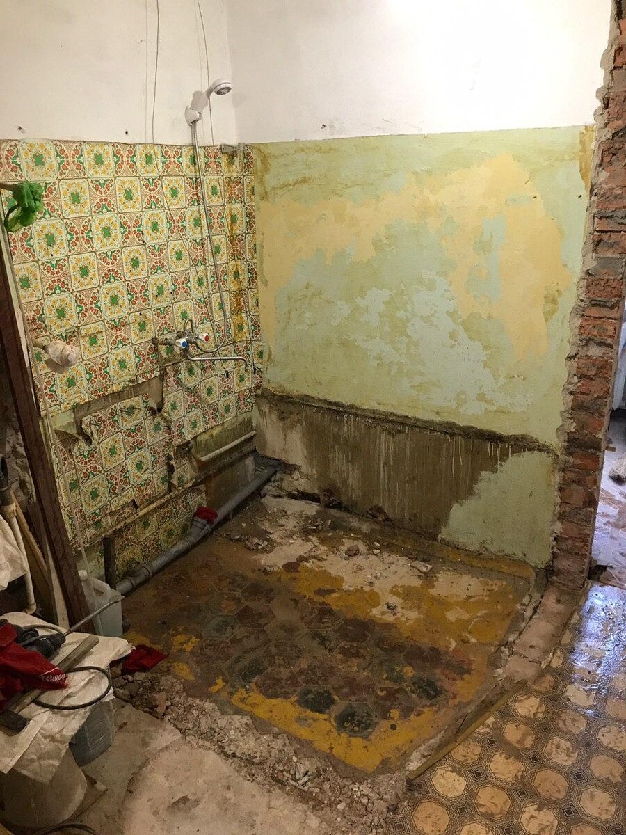 Перестройка ванной с туалетом в хрущевке | Дмитрий Демьяненко | Дзен