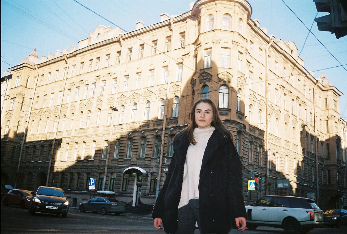 Мои первые кадры, снятые на fujicolor C200