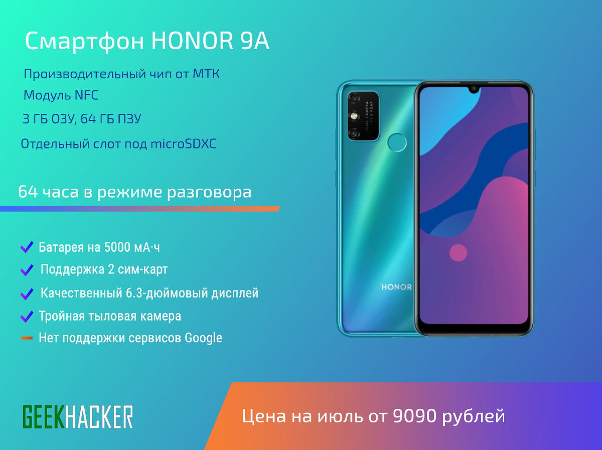 Сравнение хонор x9a