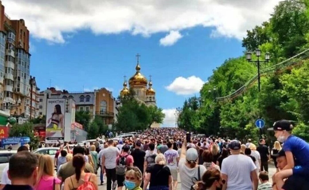 ПРОТЕСТЫ В ХАБАРОВСКЕ