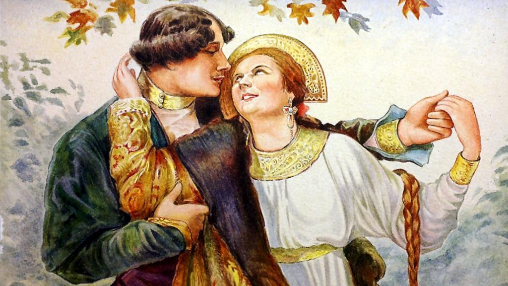Крестьянская любовь картина