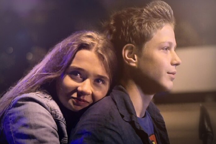  Глеб Калюжный и Ульяна Васькович в роли Леши и Вики. Фильм 14+