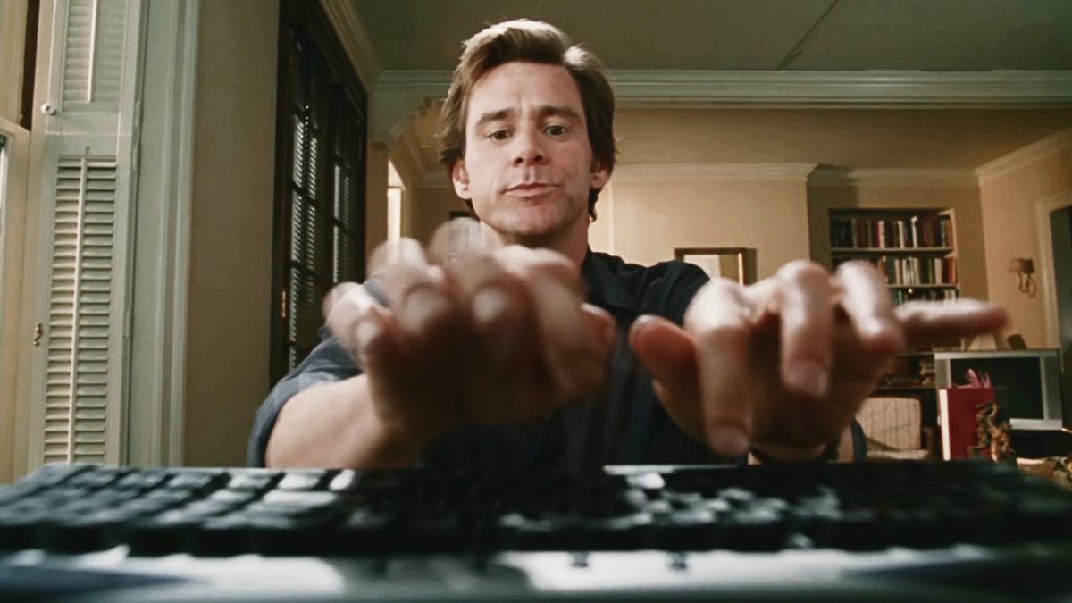 Gif typing. Брюс Всемогущий (2003). Брюс Всемогущий 2. Фильм Брюс Всемогущий 2. Брюс Всемогущий фильм 2007.