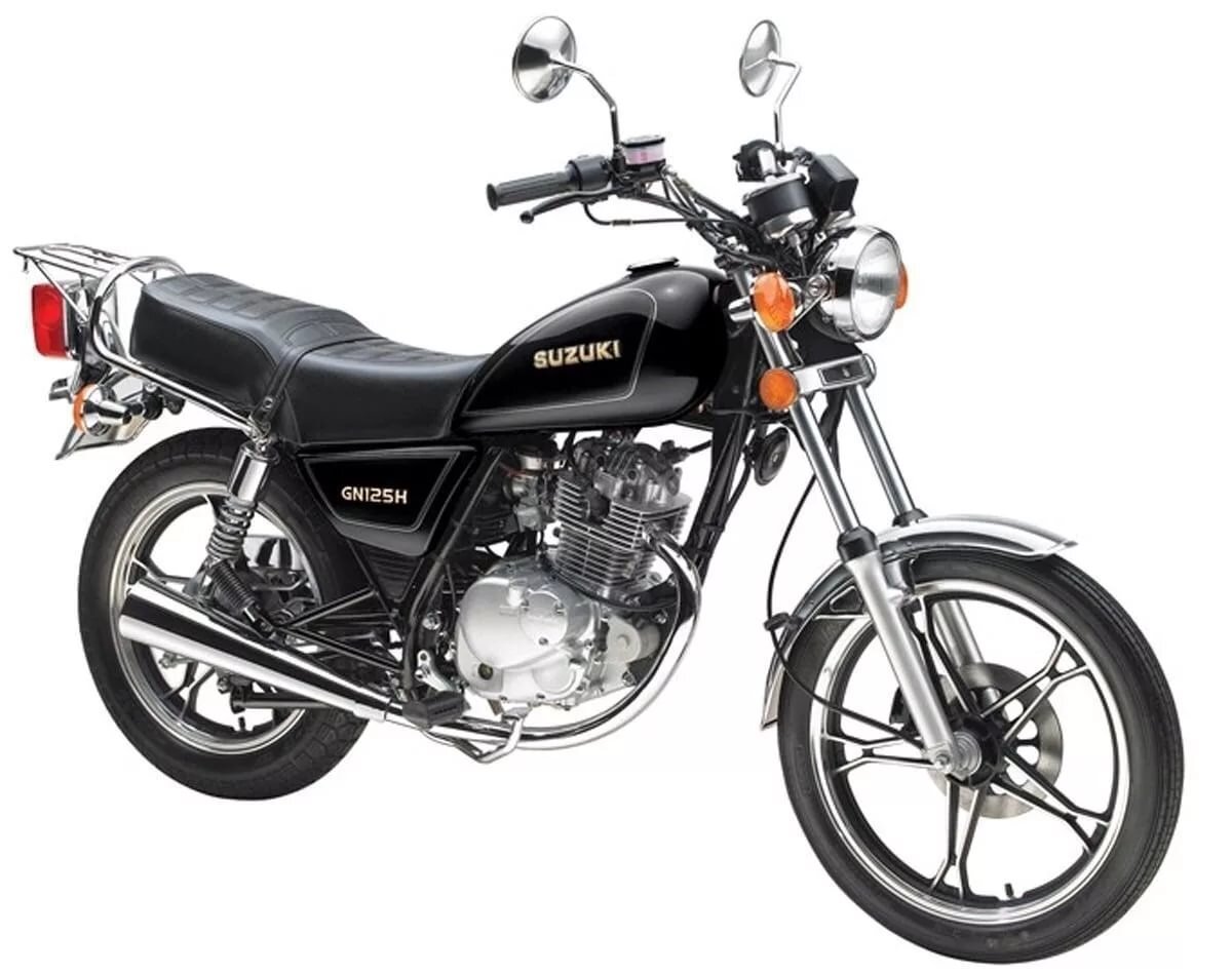 
Мощный двигатель Suzuki GN 125, объёмом сто десять кубических сантиметров и мощностью в тринадцать лошадиных сил позволяет мотоциклу развивать скорость до ста тридцати километров в час, а благодаря комфортному сидению, удобной посадке, информативной приборной панели, маленькому расходу топлива на байке одно удовольствие совершать путешествия на дальние расстояния, оптика сделает вашу поездку в ночное время суток безопасной.