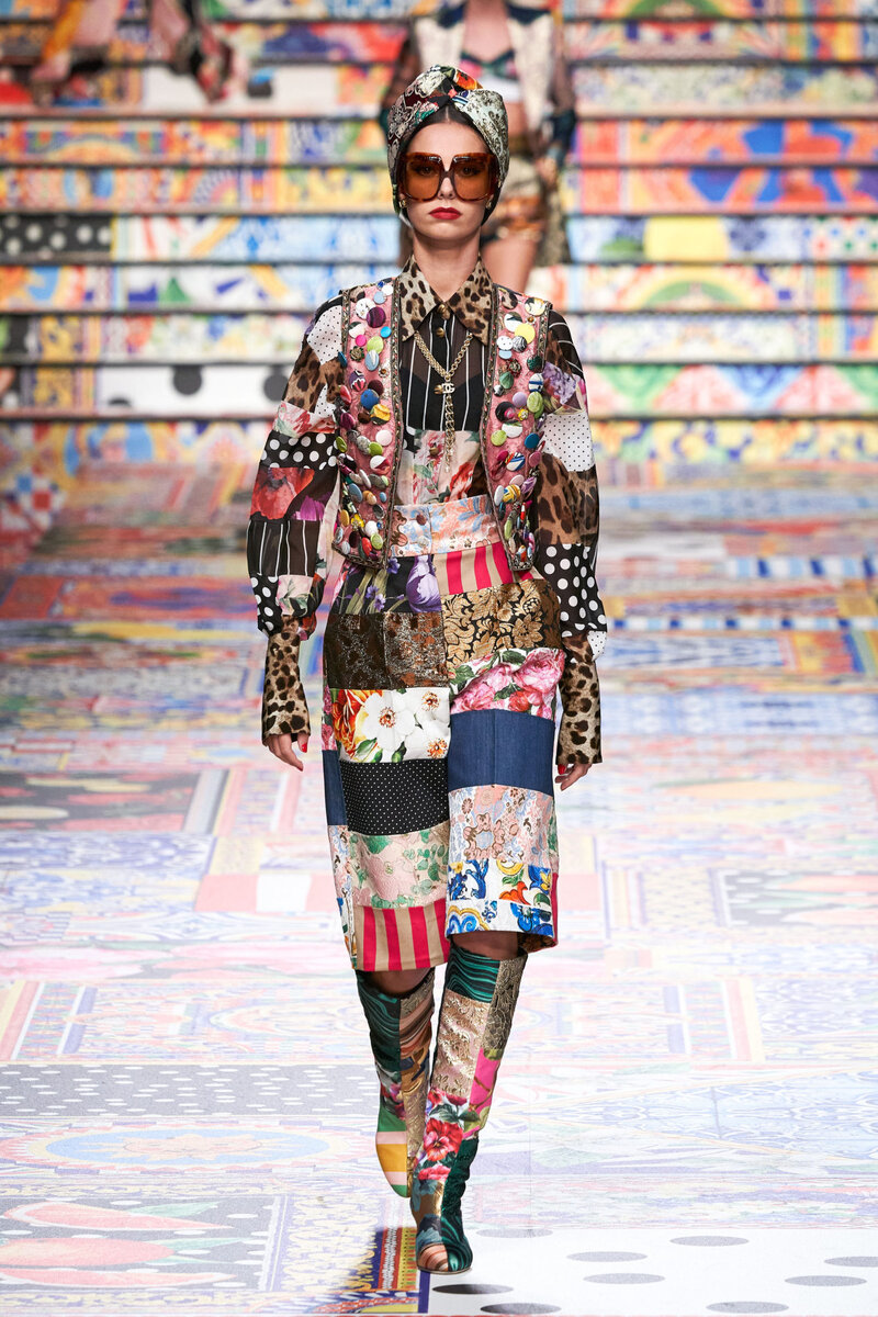 ВЕСНА-ЛЕТО 2021 / НЕДЕЛЯ МОДЫ: МИЛАН Dolce & Gabbana