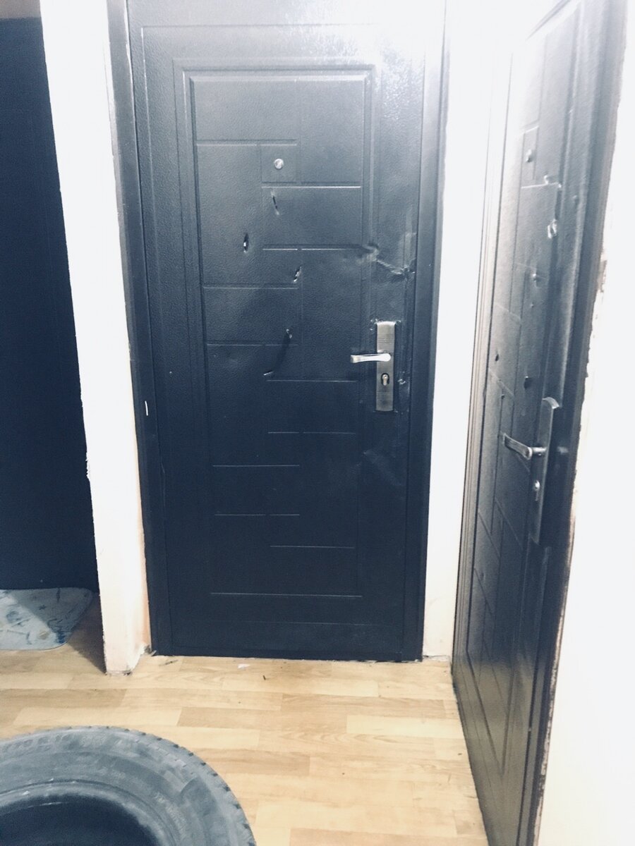 До мультфильма двери были целёхоньки