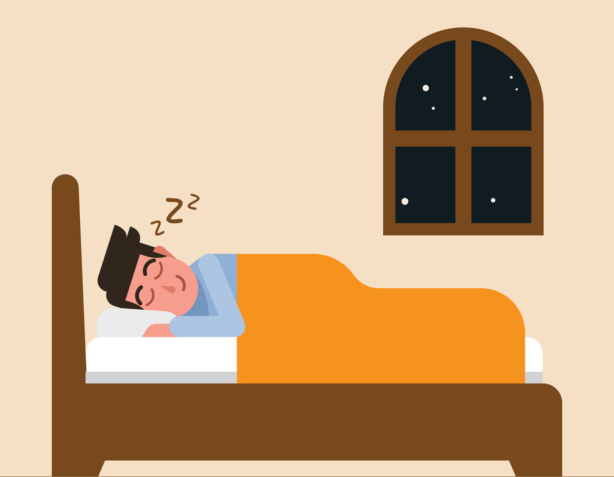 Разблокируй спал. Спящий человек вектор. Сон векторное изображение. Человечек в кровати.