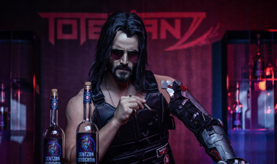 Киану Ривз в cyberpunk 2077 (Фото взято из открытого источника)