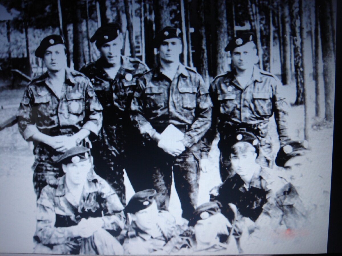 Рижский ОМОН в Тюмени. Сентябрь 1991 года. Фото из личного архива автора статьи.