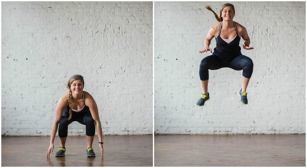 Присед с прыжком – высокоинтенсивная тренировка. Источник картинки: https://ecofitness.ru/blog/trenirovka-po-sisteme-tabata