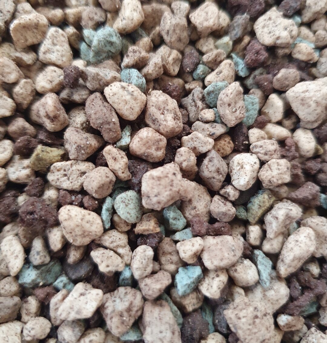 Гранулы в размере 2-3мм