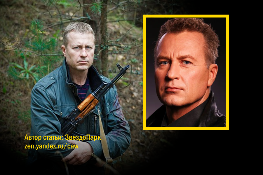 Актер Олег Штефанко в сериале "Лесник"