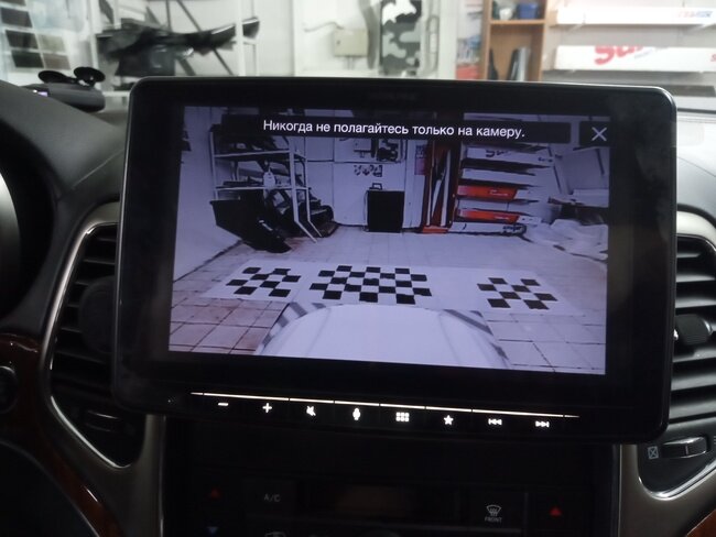 Установка системы кругового обзора на JEEP GRAND CHEROKEE 