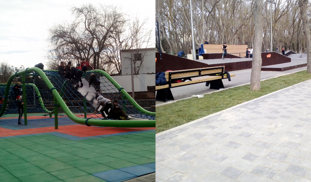 Новая детская площадка.