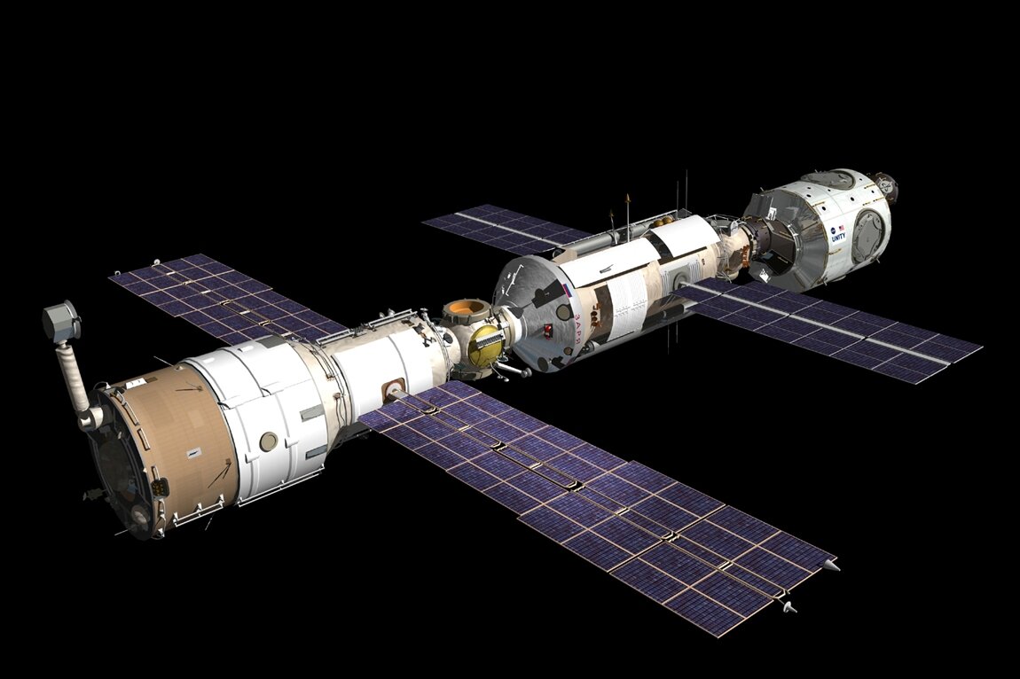 Китайская орбитальная станция "Тяньгун-1"