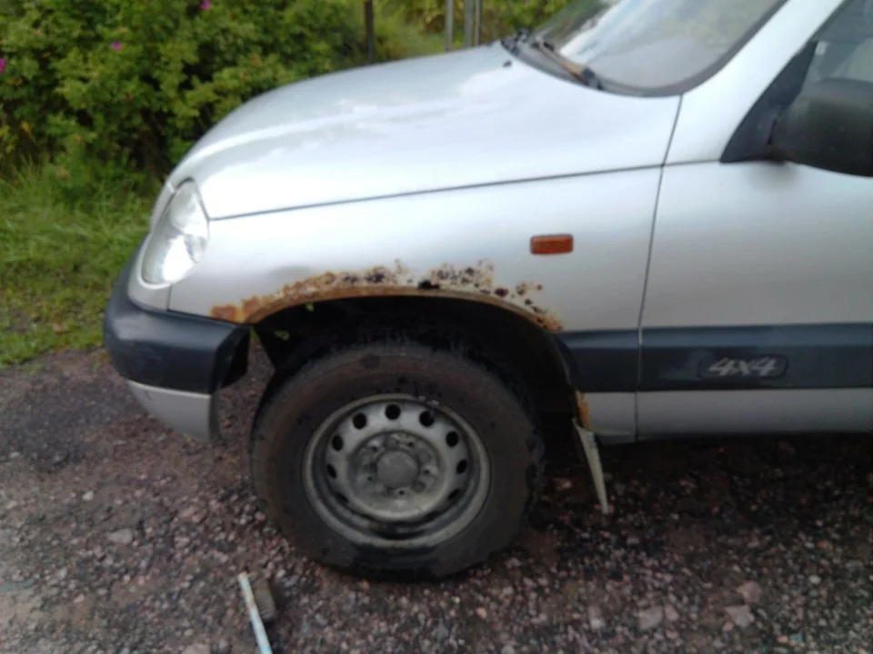 Крыло под замену