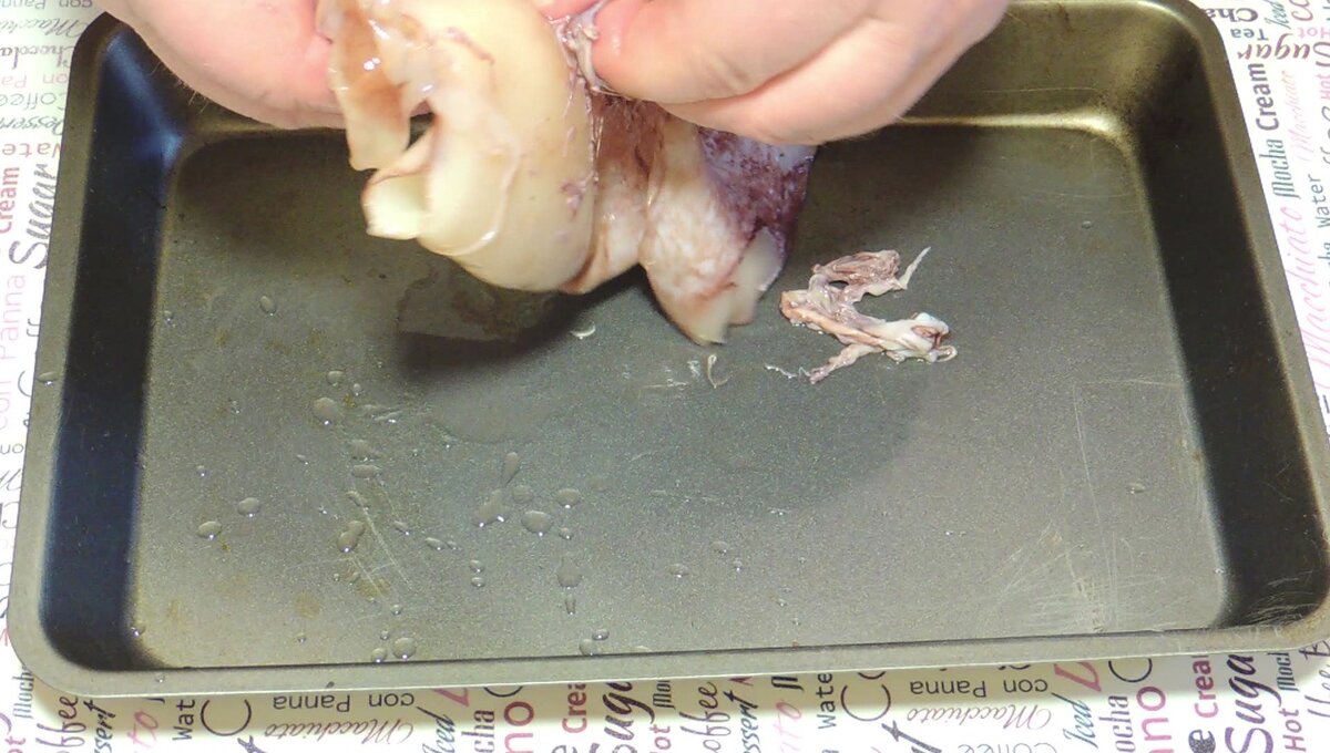 как приготовить кальмары на сковороде просто 