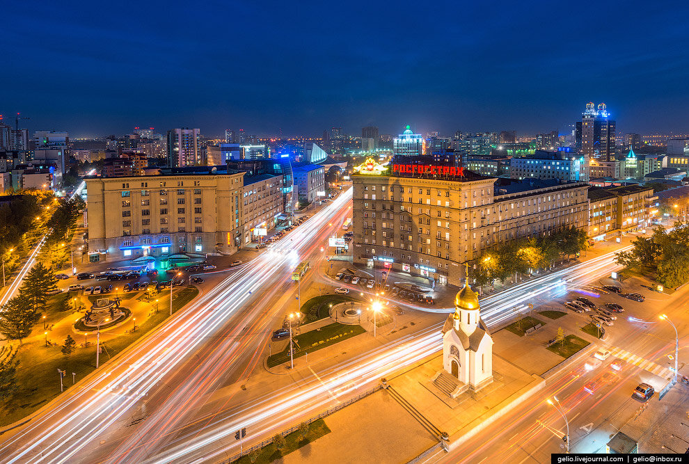 Места в новосибирске красивые для