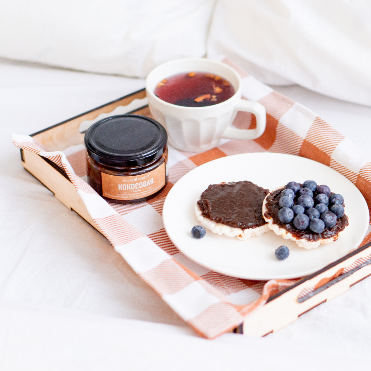 Шоколадная кокосовая паста Royal Forest