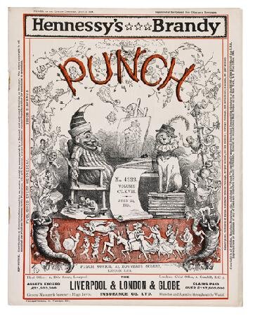 Ричард Дойл обложка журнала "Панч"