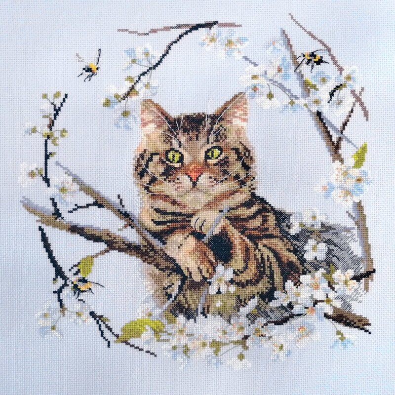 Набор для вышивания крестом Марья Искусница "Полосатый разбойник"