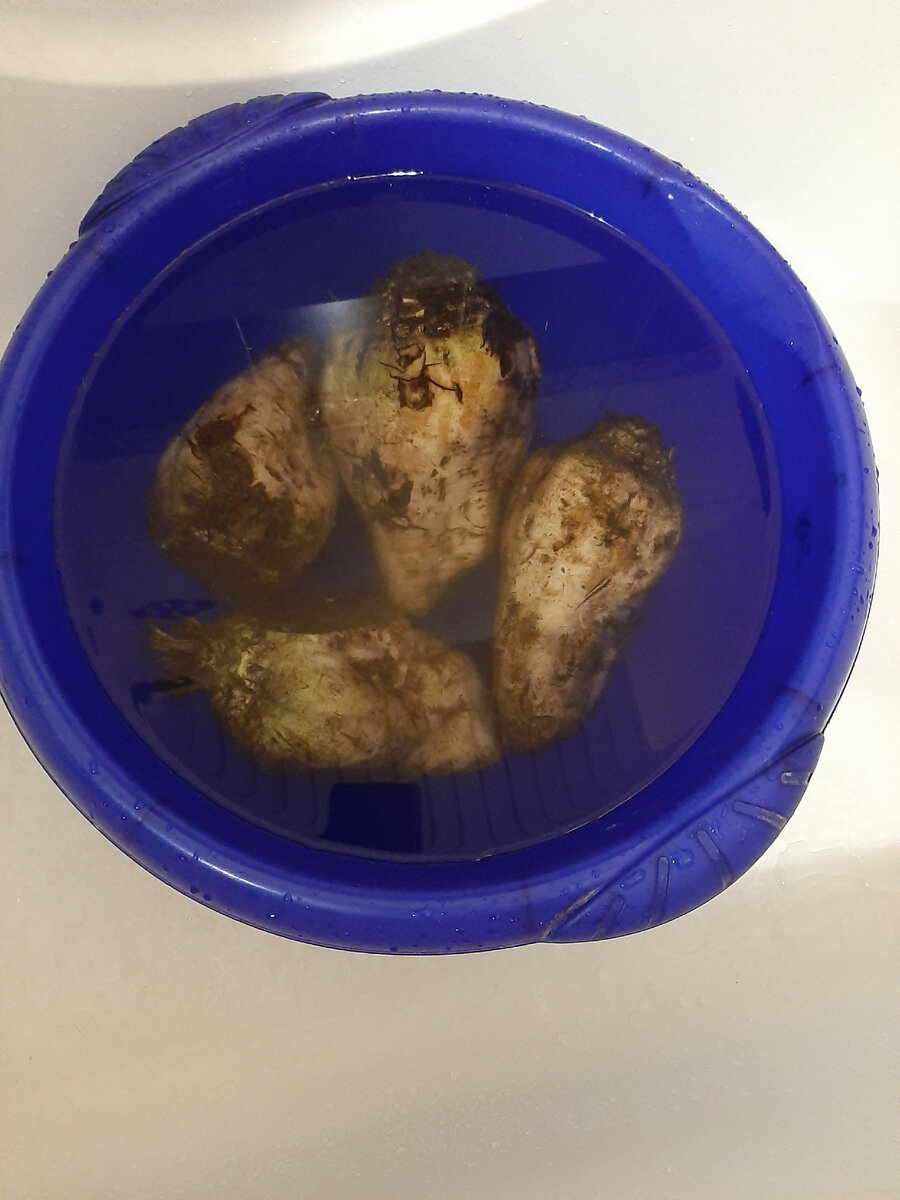 Свеклу убирают специальные комбайны, поэтому она уже на поле красивая и аккуратная