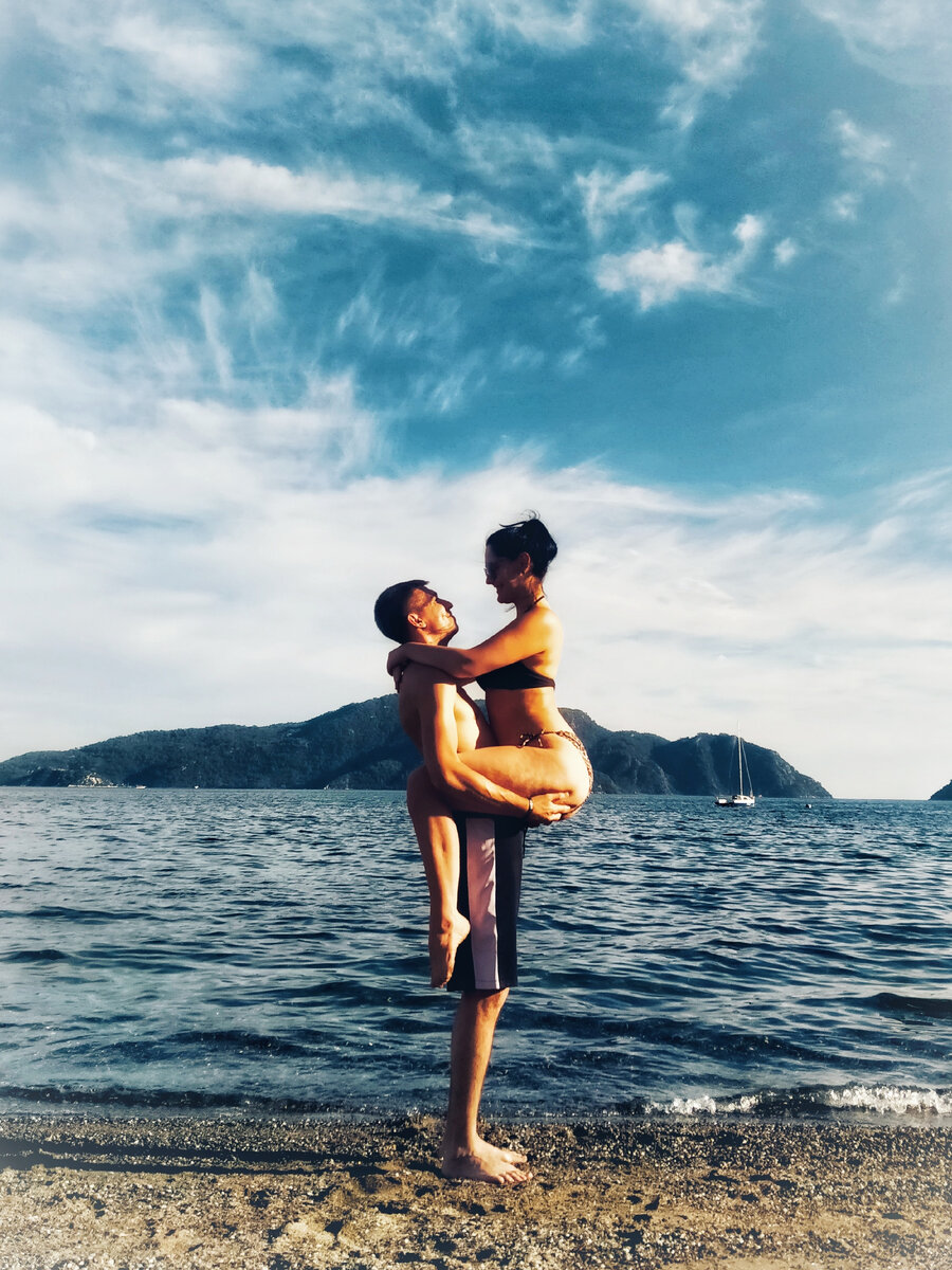 Я и моя жена Аня.