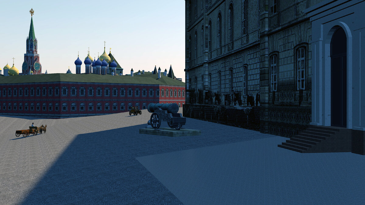 Кремль 3д модель