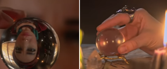 Кадры из сериала: пока герои ищут порченый предмет, Тамара может поглядеть в хрустальный шар